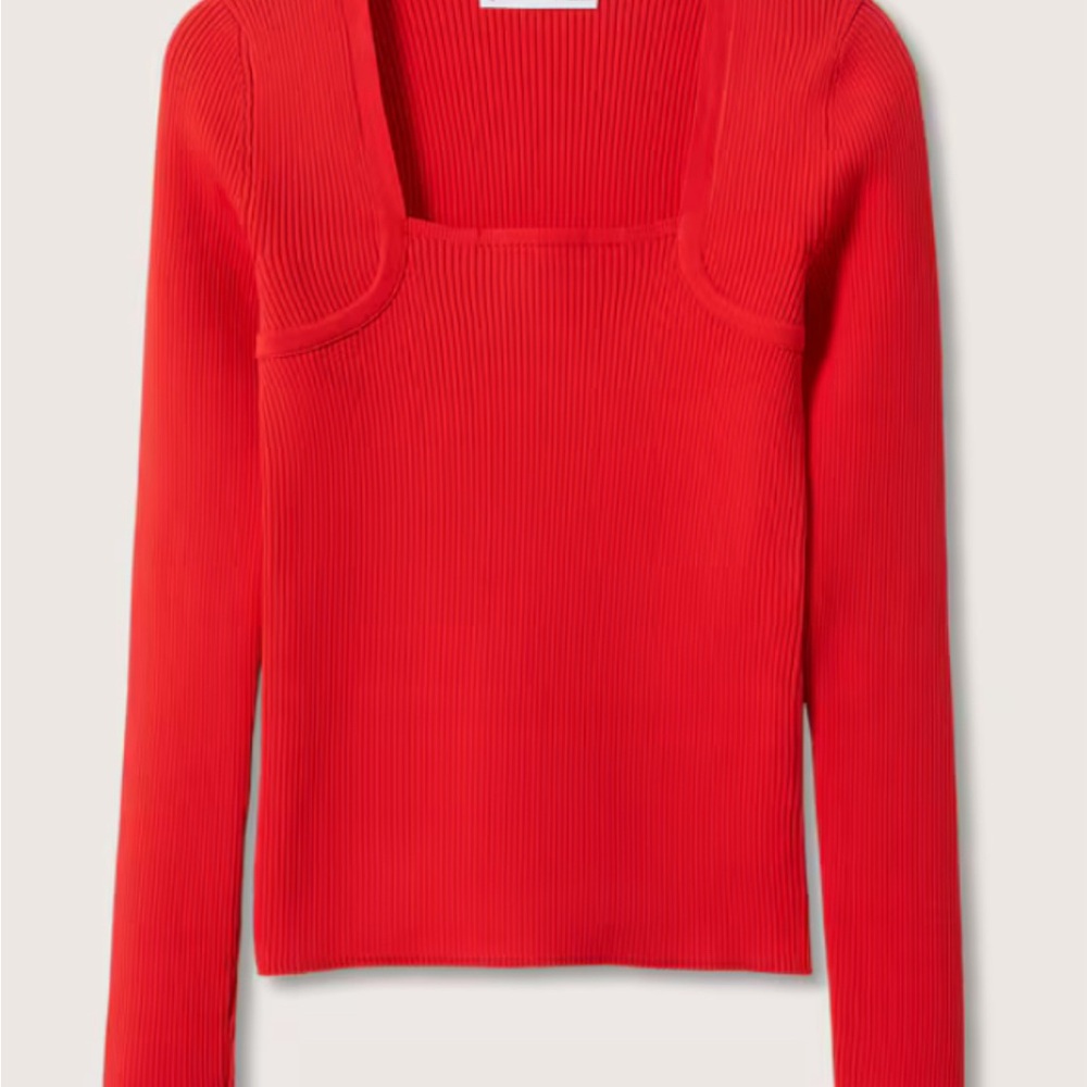 Ribbed Knit Sweater